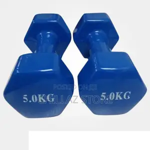1 Pair of 5kg Dumbbell.