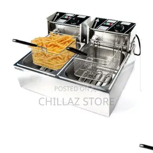 12L Double Electric Deep Fryer.