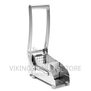 Stainless 2 Blades Potato Chipper Slicer Chip Cutter Chopper