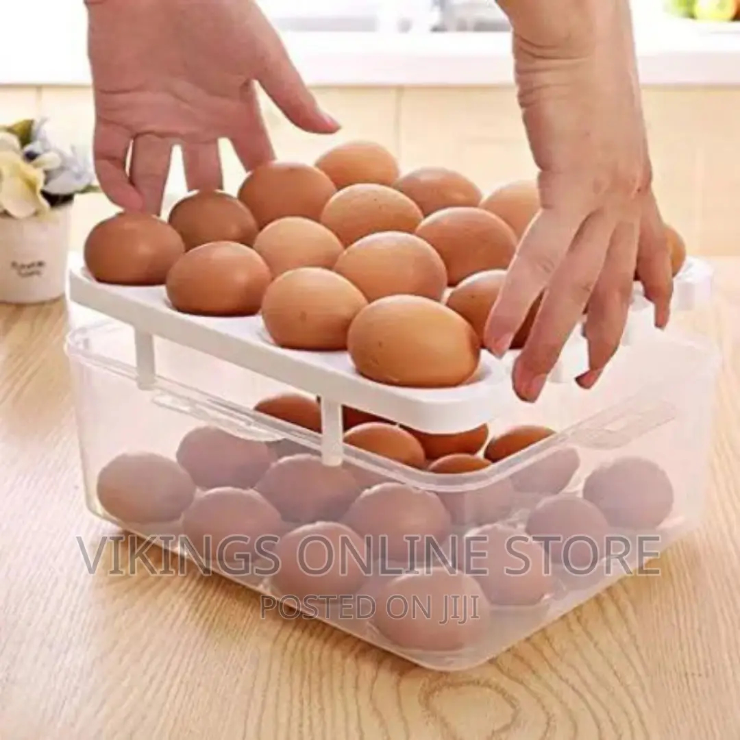 32pcs Double Egg Storage- Multicolour