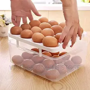 32pcs Double Egg Storage- Multicolour