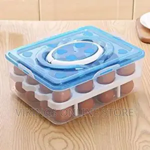 32pcs Double Egg Storage- Multicolour