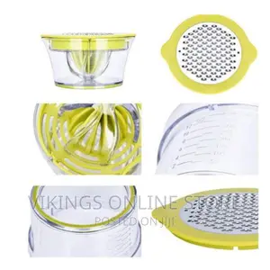 Multifunctional Citrus Squeezer Juicer Varying Designs-Green