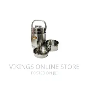 Keep It Hot Stainless Steel Food Flask Silver