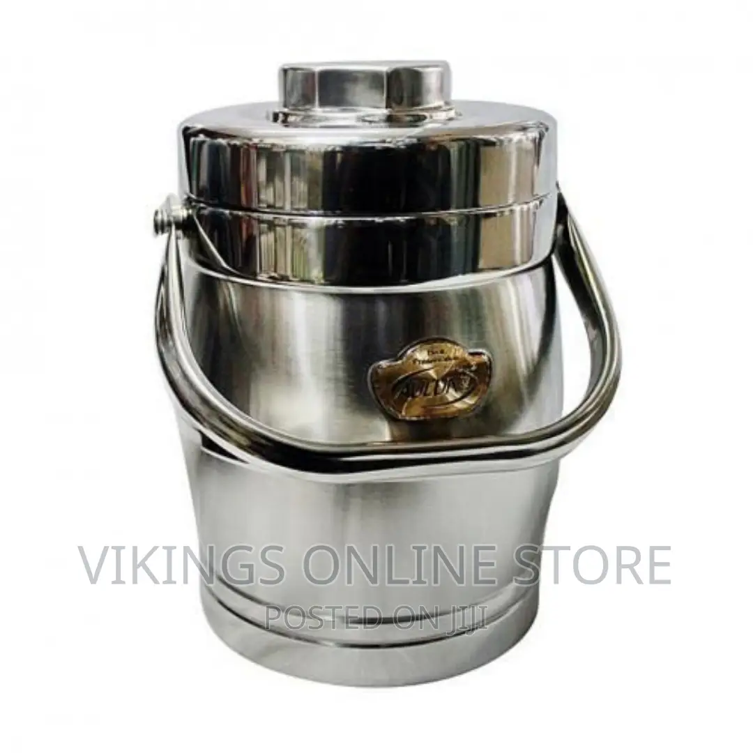Keep It Hot Stainless Steel Food Flask Silver