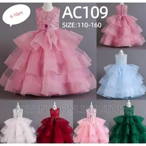 6-18yrs Long Party Dresses