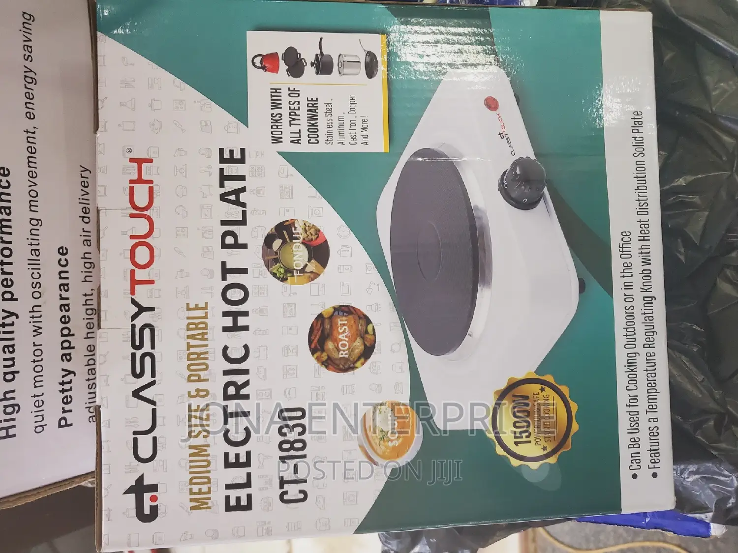Classytouch Electric Hot Plate