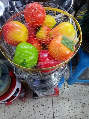 Dinning Fruit Basket With Fruits
