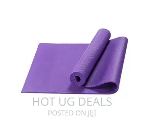 6mm Thick 68x24 Inch Big Size Yoga Mat-purple