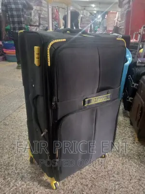 Original Cloth Suitcase. Large Size.( Black)