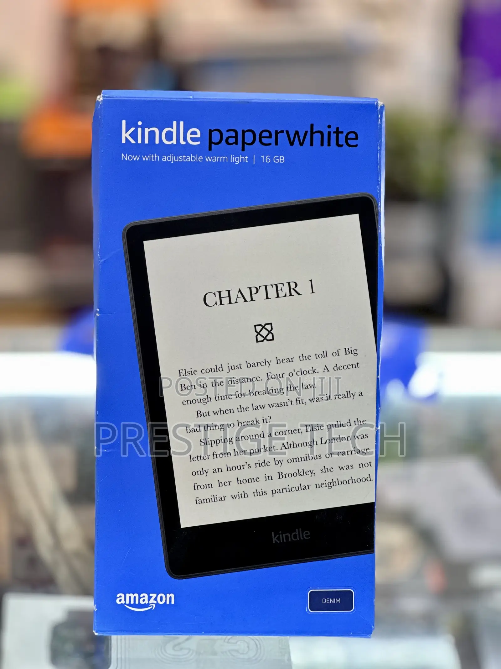 New Amazon Kindle Paperwhite 16 GB Blue