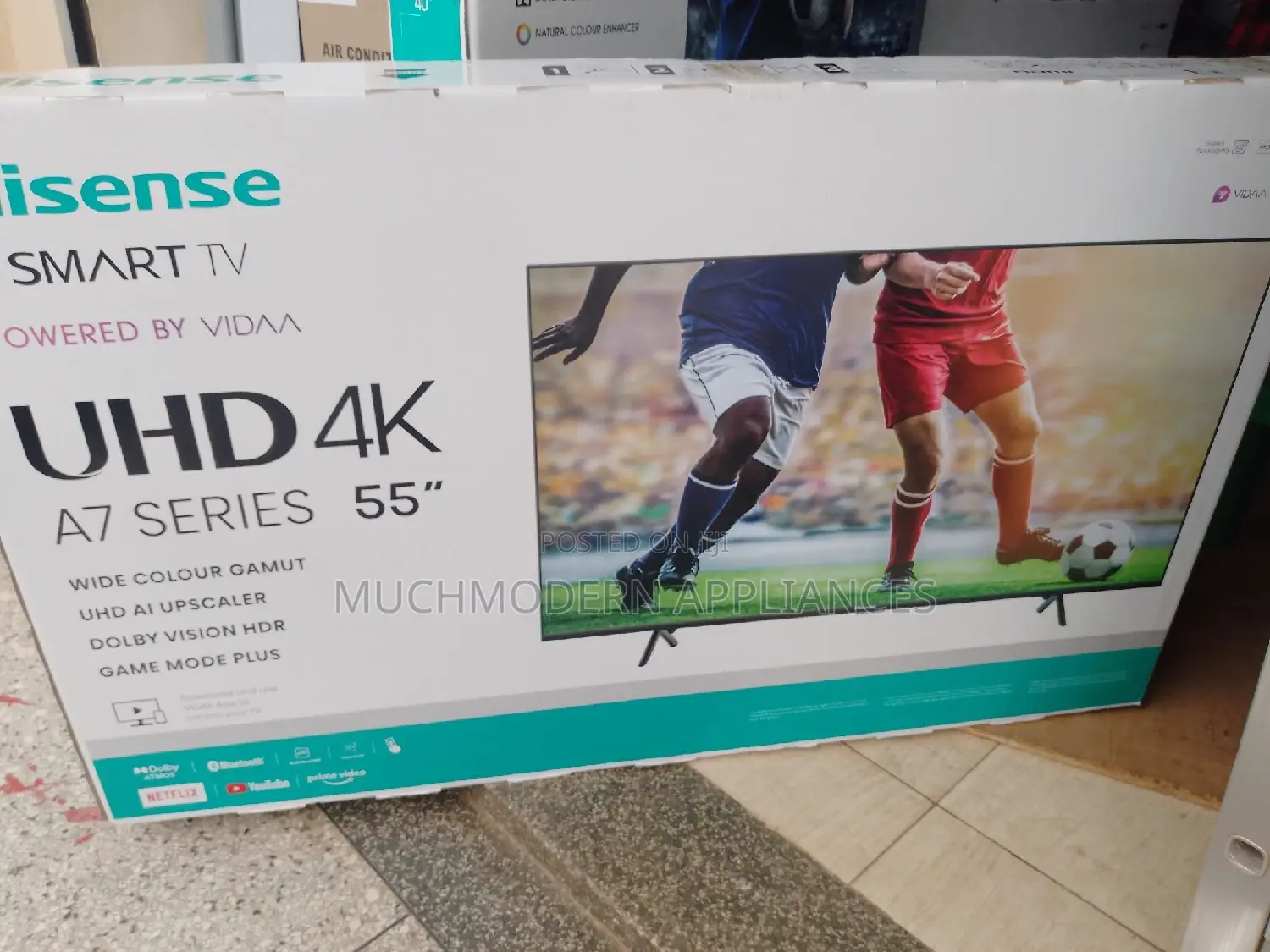Hisense 55 Inches Smart Ultrahd Tv