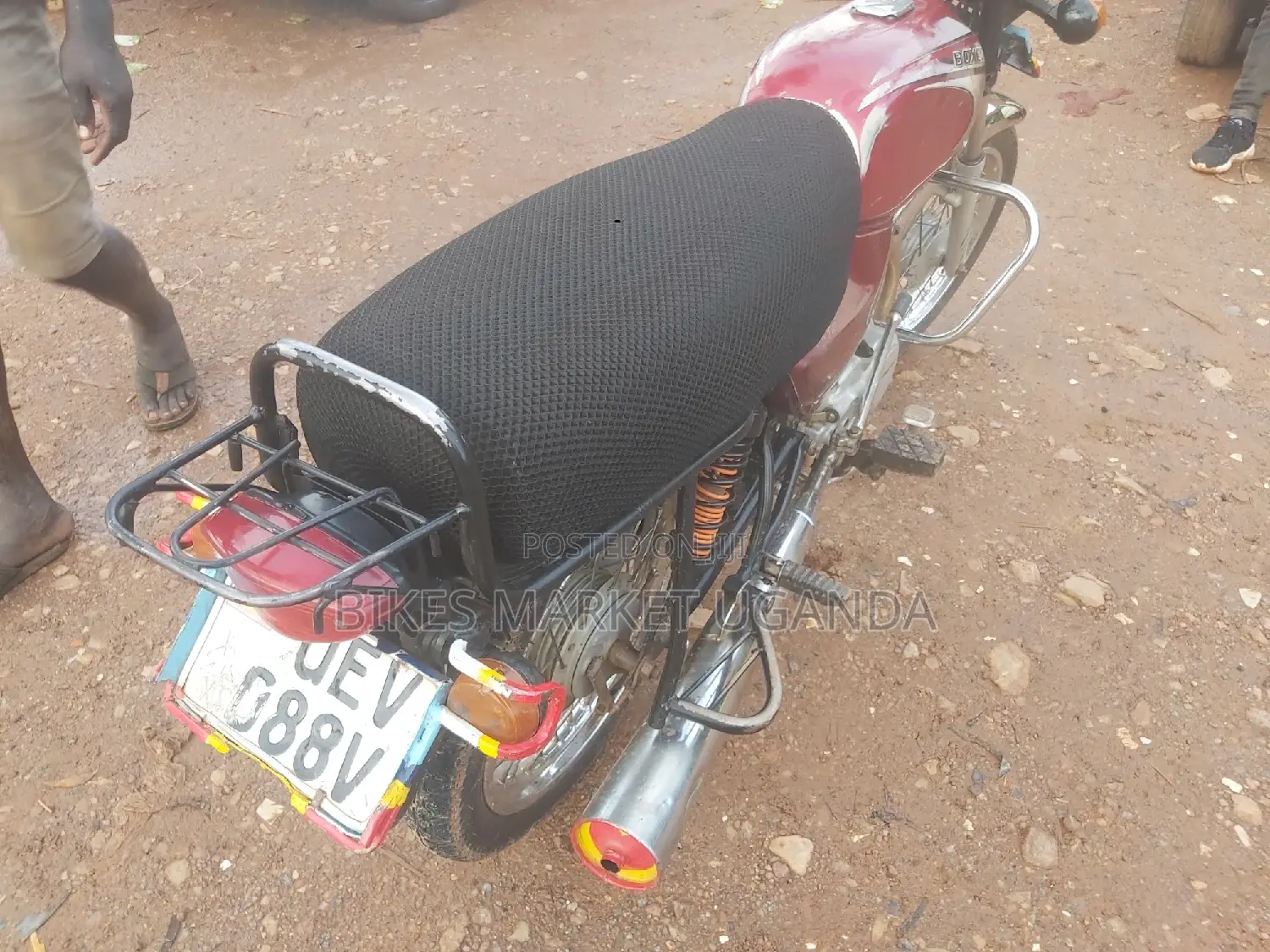 Bajaj Boxer 2018 Red