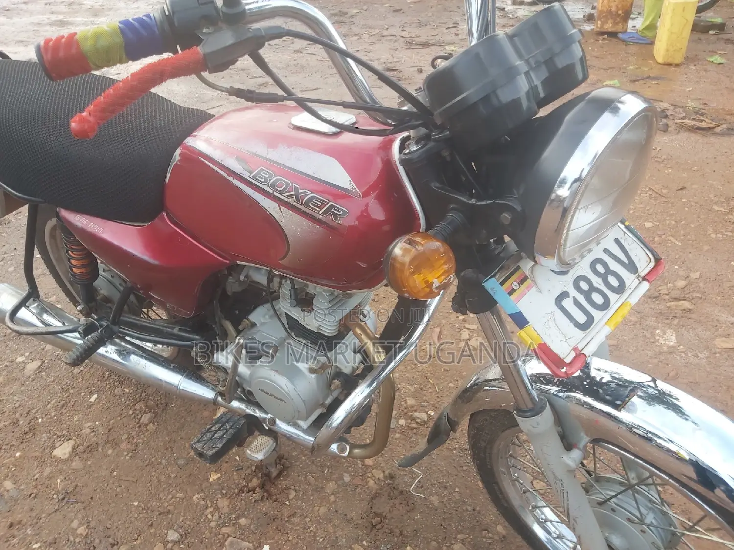 Bajaj Boxer 2018 Red