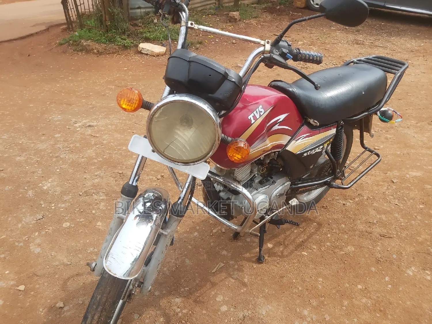 TVS XL 100 2017 Red