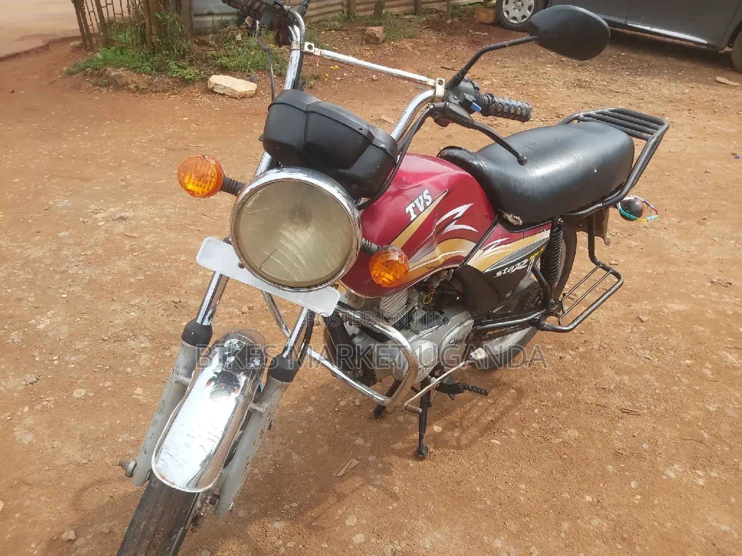 TVS XL 100 2017 Red