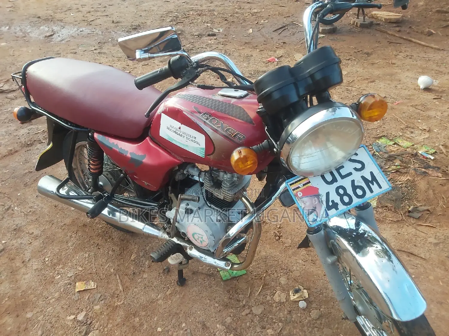 Bajaj Boxer 2018 Red