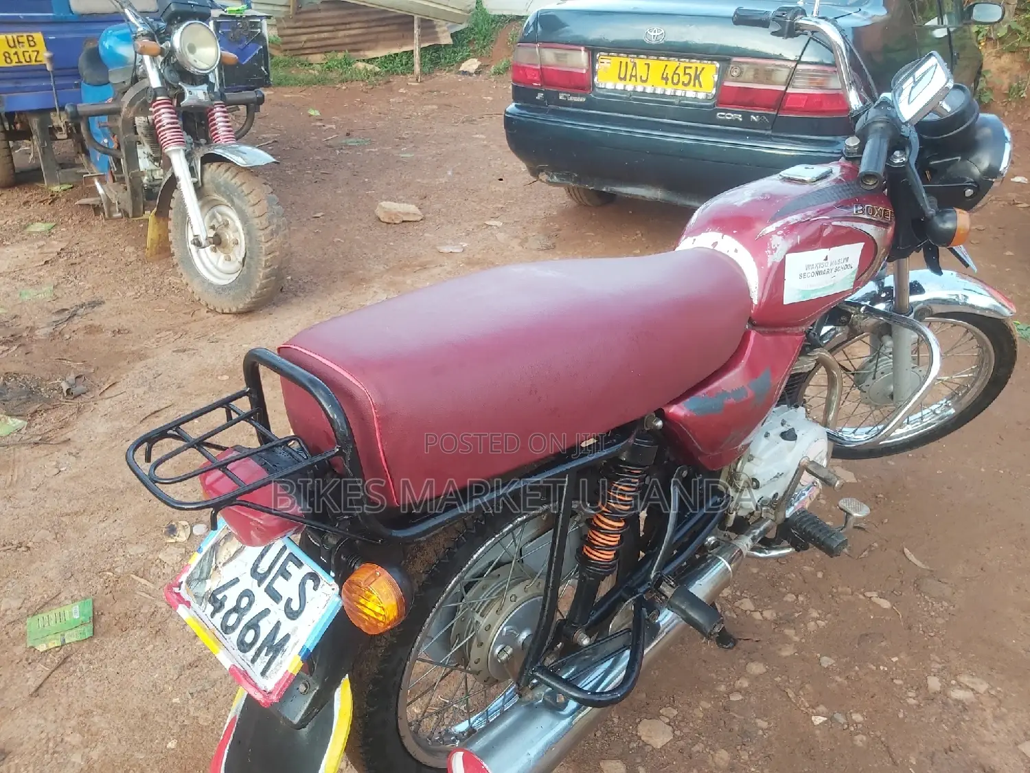 Bajaj Boxer 2018 Red