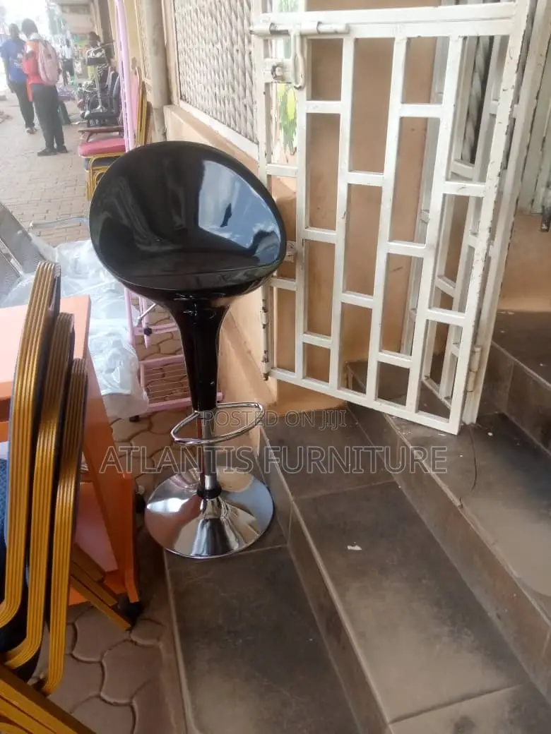 A Durable Plastic Bar Stool