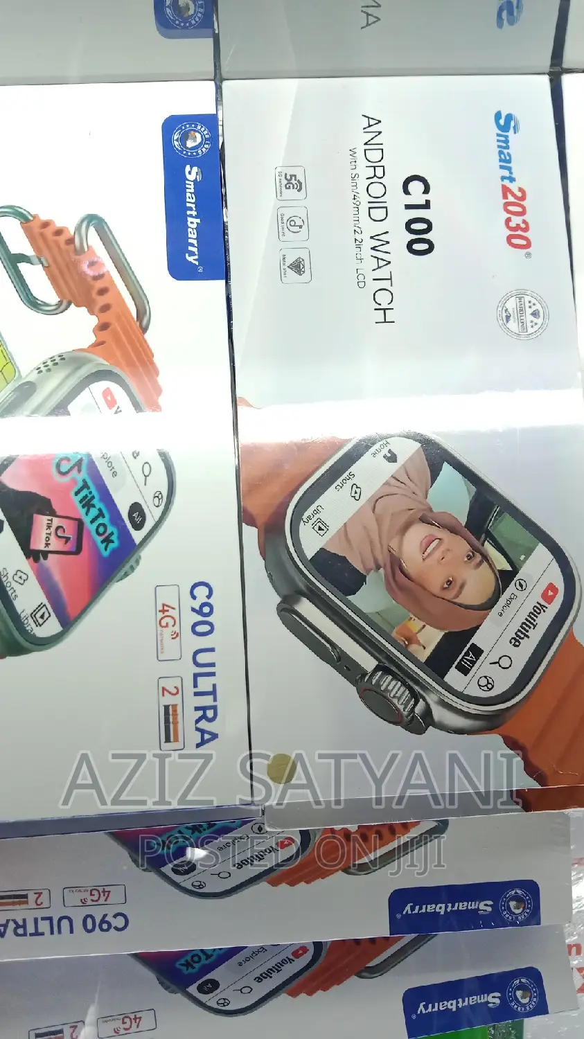 C90 And C100 Youtube Sim Card Watch, Watsapp MSG Reply