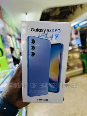 New Samsung Galaxy A34 5G 256 GB Black