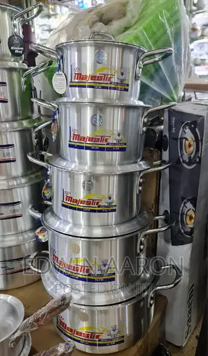 Majestic 5pc Heavy-Duty Saucepans
