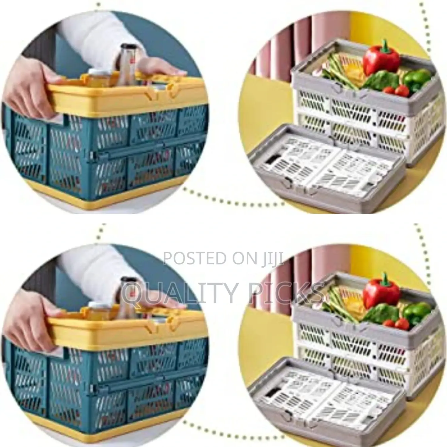 Plastic Storage Basket