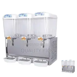Electric Triple Glass Juice Dispenser