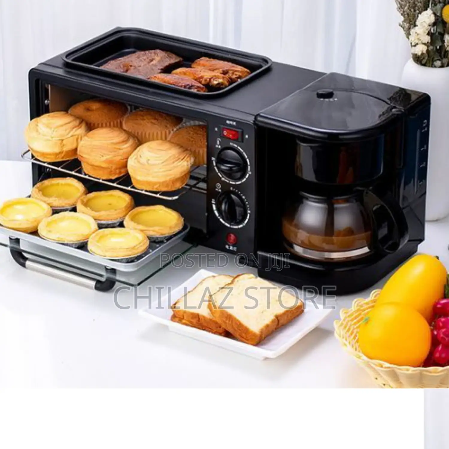 Saachi 3in1 Breakfast Maker Machine.