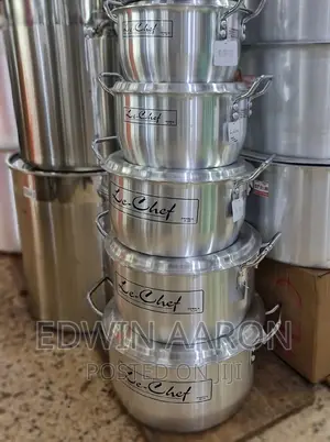5pc Heavy-Duty Saucepans With Lids