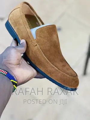 Original Brown Clarks Suede Loafers