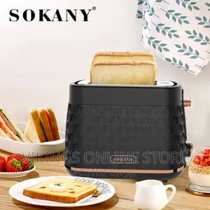 2slice Bread Toaster- Black