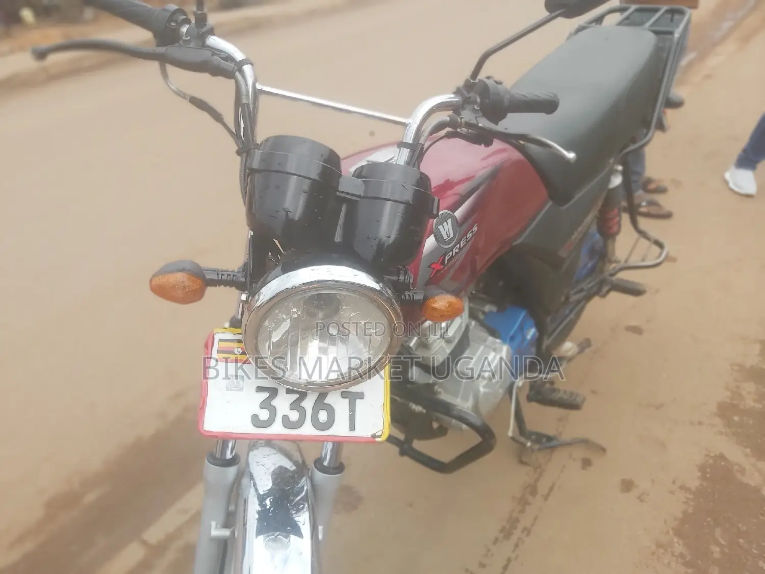 Haojue DK125 2023 Red