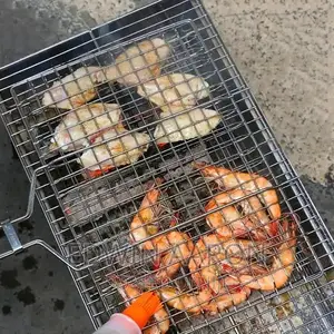 Barbeque Grill Net Baskets (Big And Small Sizes)