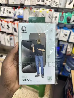 Green Lion Screen Guards for All iPhones 16, 15, 14, 13, 12
