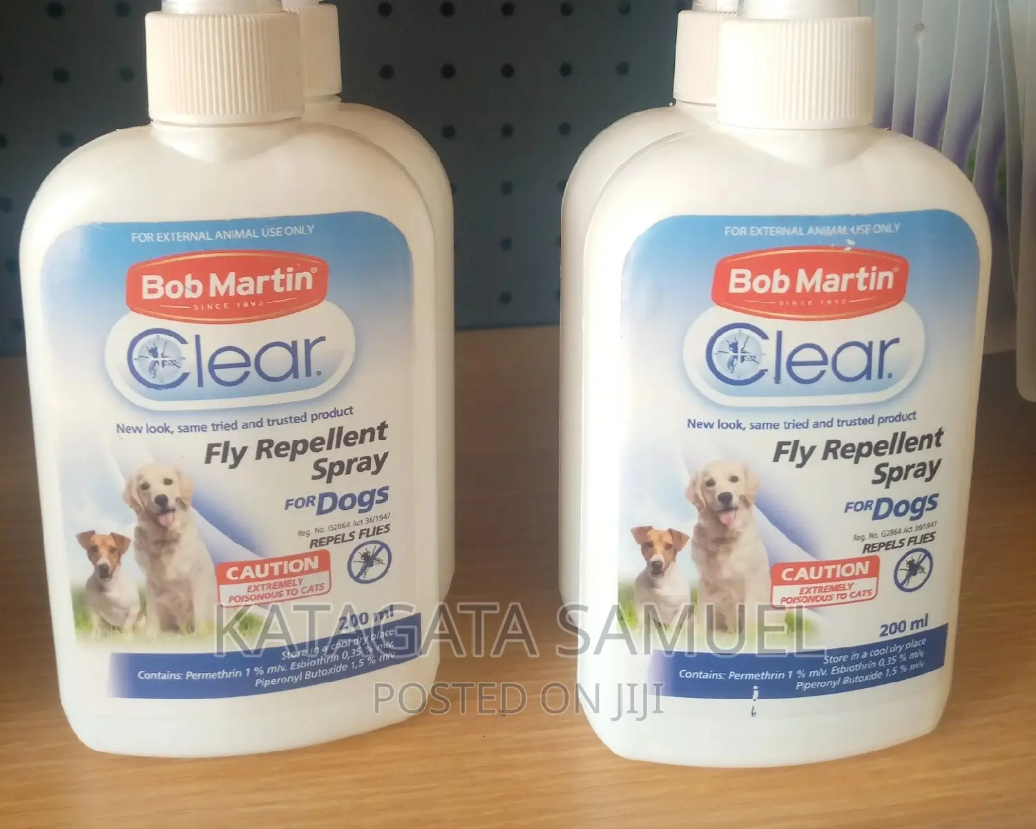 Bib Martin Fly Repellent Spray for Dogs