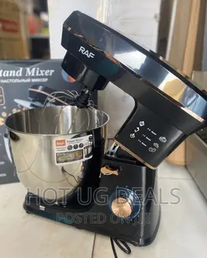 RAF 12L Plastic Splash Guard Robust Stand Mixer
