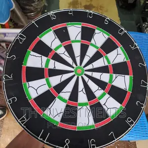 Flocked Dart Board.