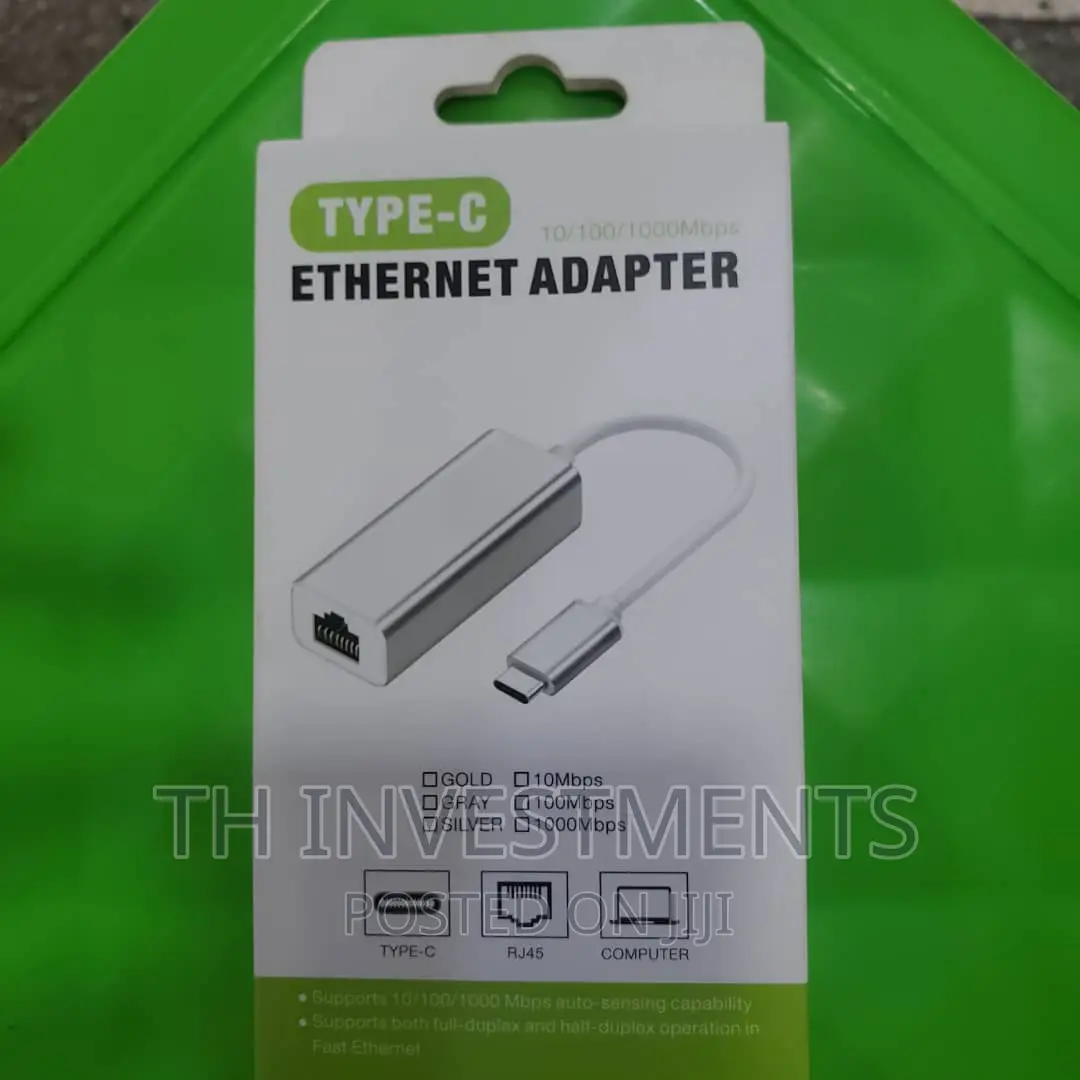Type C Ethernet Adapter.
