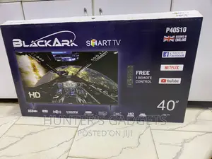 Black Ark Tv 40 Inches Smart Frameless Digital Tv Brand New