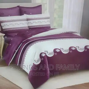 Executive Bed Cover With 4 Pieces