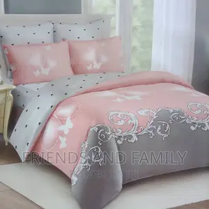 Nice Bed Cover With 4 Pieces