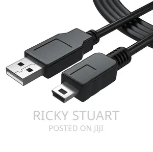 5 Pin Min USB Cable Data Sync Cord for Cameras,GPS,PS3