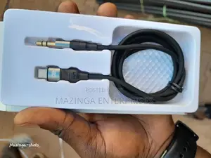 Aux Pin to iPhone Soft Silicone Cable