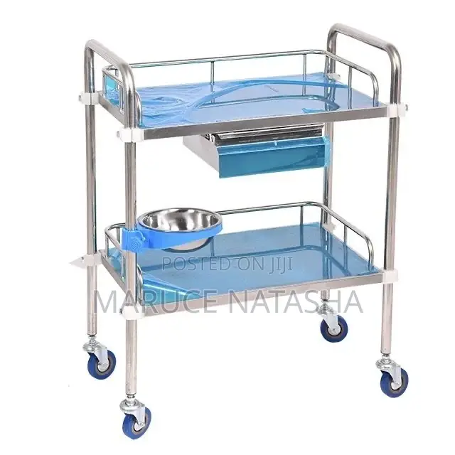 Two Shelves Instrument Trolley