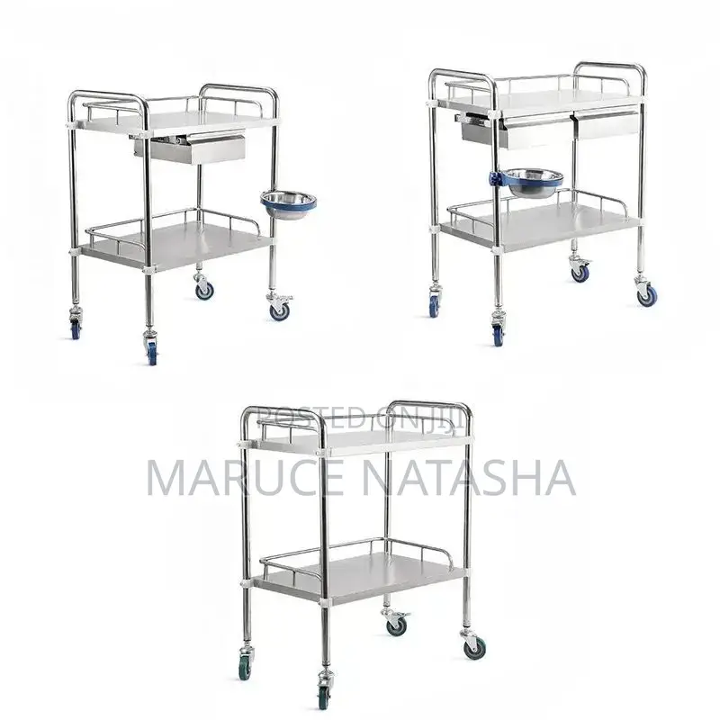 Two Shelves Instrument Trolley