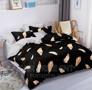 Original Duvet Cover Set of 4pcs. 5x6.( Black)