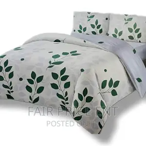 Vip Cotton Duvet Cover Set of 4pcs.5x6.( White)