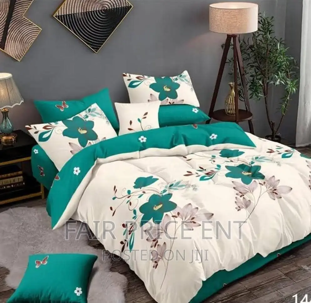 Classy Original Duvet Cover Set of 4pcs.5x6.( Green)
