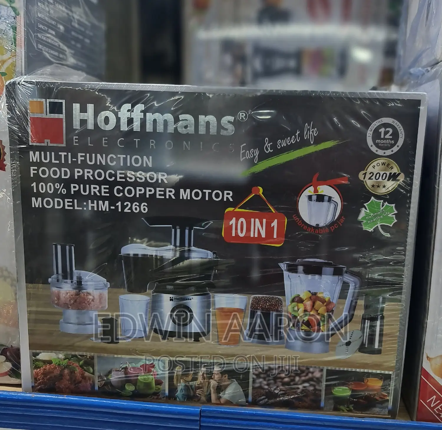 Hoffmans Food Processor 10 in 1